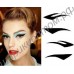 Временная тату на глаза Vintage Eye liner Sticker Shadow